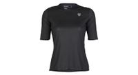 maillot fox flexair ascent de manga corta para mujer negro