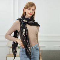 v 1969 bufanda bufanda flowers para mujer