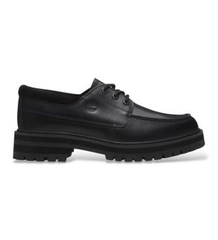 Timberland para hombre. TB0A42KGW021 Zapatos de piel Britton Drive negro (40), Plano, Cordones, Casual