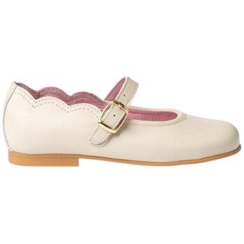 Angelitos Bailarinas 1103 BAILARINA HEBILLA Beige para niña