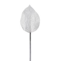 hoja artificial metalico plateada h38