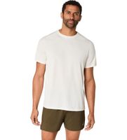 asics para hombre 2011d221 camiseta core ss beige xl casual deportivo algodon multideporte manga corta
