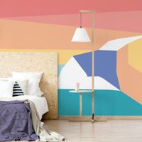papel pintado panoramico paisaje de acantilados grafico nar