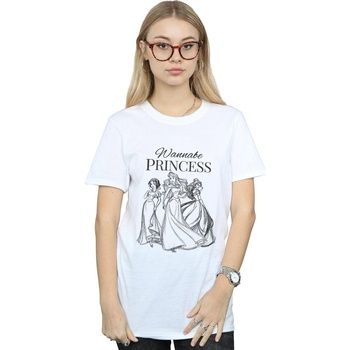 Disney Camiseta Wannabe Princess para mujer