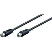 goobay cable coaxial antena 15m negro