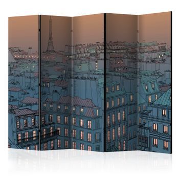 Biombo - Good Evening Paris! Ii (225x172 Cm)