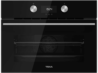 horno con microondas - teka hlc 8440 multifuncion limpieza por agua 41 l 595 cm touch control negro