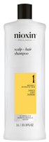 nioxin 1 champu cabello natural debilitamiento leve 1000 ml