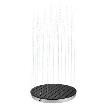 Ducha De Suelo De Wpc Calia Antracita - ⌀ 70,5 Cm