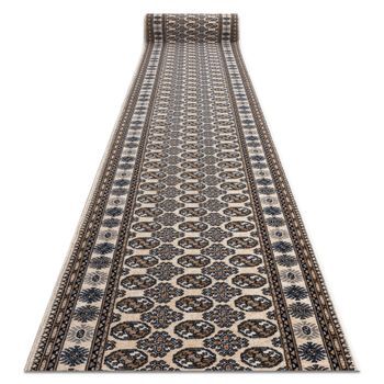 Corredor De Lana Nain Roseta 6177 51033 Beige / Azul Oscuro 100cm 100x150 Cm