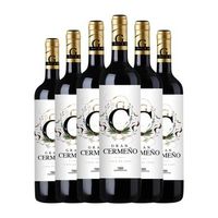 vino tinto gran cermeno toro crianza 75 cl 145 vol pack de 6 unidades