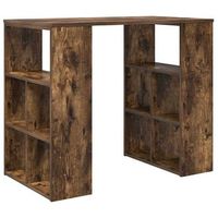 escritorio  mesa de trabajo roble ahumado 90 x 50 x 75 cm madera de ingenieria