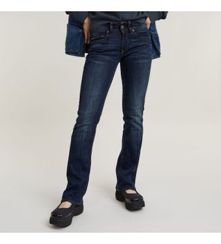 G-Star para mujer. D01896-6553-89 Jeans Midge Bootcut azul (27/30), Casual, Algodón, Denim