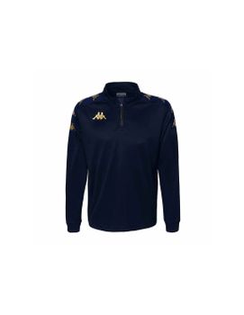 Sudadera Fitness Kappa Gassolo Hombre Blue Marine/Blue Md Cobalt