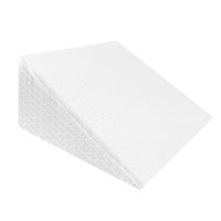 acomoda textil r almohada de lectura en forma de cuna para sofa y cama cojin de espuma desenfundable para leer o trabajar con ordenador inclinando la espalda acostado de color blanco 60x50x30 cm