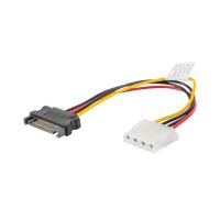 cable sata lanberg ca-sahd-10cu-0015 015 m molex 4-pin a sata 15-pin