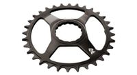 raceface cinch   encastre de montaje directo  estrecho  acero   negro