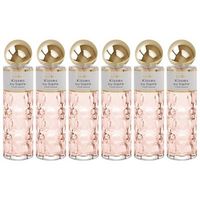 pack de 6 eau de parfum mujer saphir kisses 200 ml