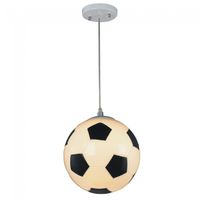 lampara de techo balon de futbol