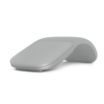 Ratón Microsoft Surface Arc Mouse Bluetooth 1000 DPI Gris Ambidiestro Touch