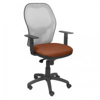piqueras y crespo jorquera silla malla gris asiento bali marron