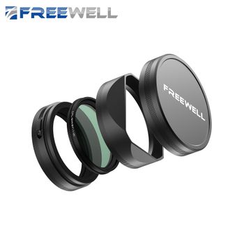 Filtro CPL/GMIST de nuevo estilo Freewell con parasol compatible con cámaras Fujifilm X100VI X100V X100S X100T X100F Fuji Series