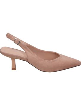 Zapatos De Tacón Bajo Para Mujer D'angela Dha28256 Beige 39