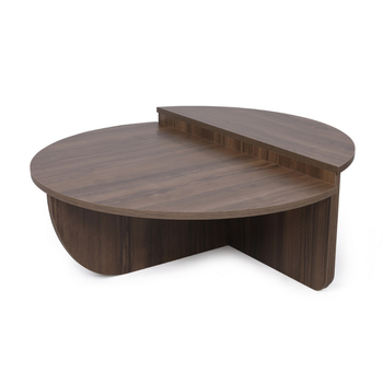 Mila Mesa De Centro Modular Color Nogal