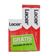 lacer pasta 125ml  125ml  colutorio 200ml