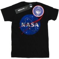 nasa camiseta insignia para hombre