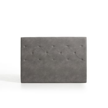 Cabecero Zafiro Para Cama De 80 De Tela Gris 115x115x8. Matris