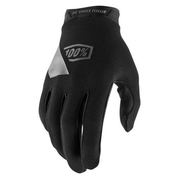 100% Ridecamp Youth Gloves - Black Youth Large