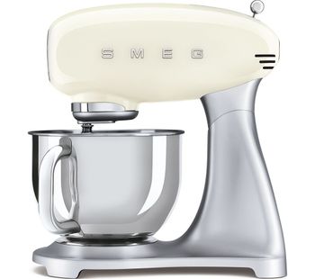 50's Retro SMF02CRUK Stand Mixer - Cream, Cream