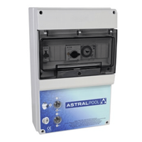 gabinete para proteccion de 1 bomba y control de 3 luces - quadro electrico