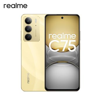 Smartphone Realme C75 4G con 8GB+256GB, Pantalla FHD de 6.72'' 90Hz, Cámara AI de 50MP+8MP, Batería de 6000mAh, Carga Rápida de 45W y Certificación IP68/IP69