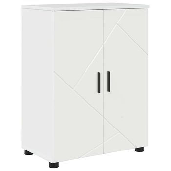 Gabinete De Baño Con Almacenamiento Brillante 60 X 35 X 80 Cm Vidaxl