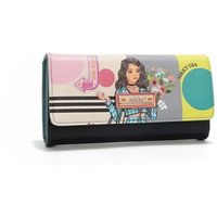 nikky by nicole lee cartera billetera triple v2 nikky goes shopping para mujer