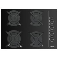 teka gbc 64003 encimera de gas 4 zonas con placa de cristal