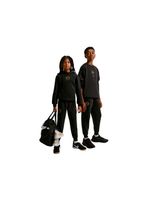 pantalones de futbol nike mbappe club fleece infantil negro