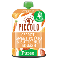 piccolo organic carrot sweet potato  butternut squash 4m