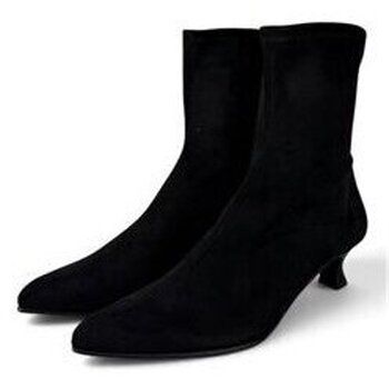 Miss Elastic Zapatos de tacón botin zetina para mujer