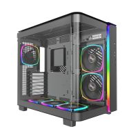 montech king 95 pro cristal templado usb 32 negro