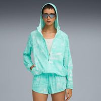 puma velocity aop woven chaqueta para correr mujeres-verde