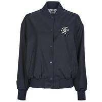 tommy hilfiger chaqueta timeless wool tailored bomber para mujer