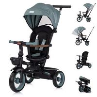 triciclo plegable con asiento giratorio y capota urban de chipolino - basil