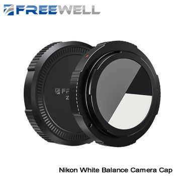 Freewell-Tapa de cámara de Metal para Nikon, Balance Blanco, cubierta protectora para Nikon Z Mount, Calibración de Color precisa