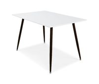 mesa de comedor polar dt80 80x120x75 blanco