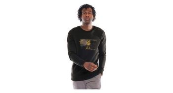 Camiseta de manga larga artilect path crew negra hombre