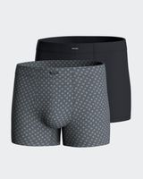 pack de 2 boxers de punto de hombre en lyocell