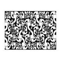 papel pintado 3d - comas 200x154 cm